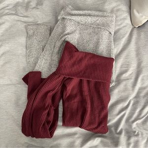 Abercrombie & Fitch Off Shoulder Sweater Bundle- Size Small